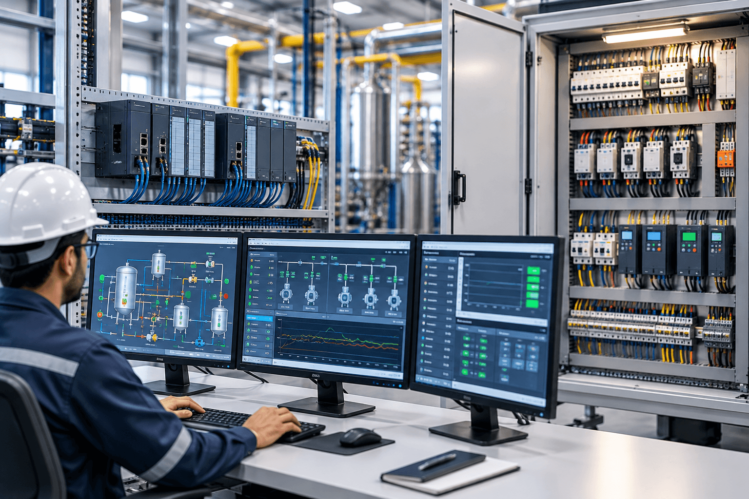 SCADA, PLC & Electrical Control Panel Integration